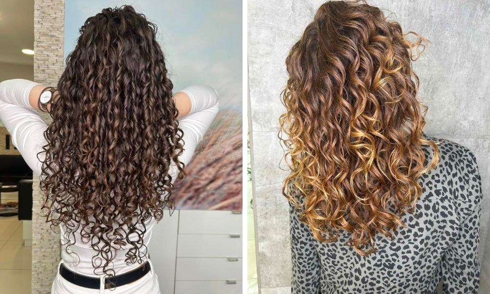 göndör haj kezelése