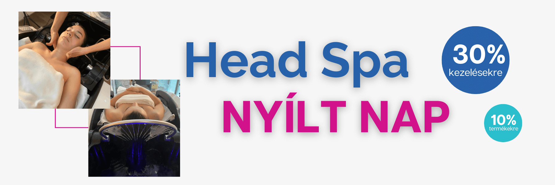 Head spa nyílt nap