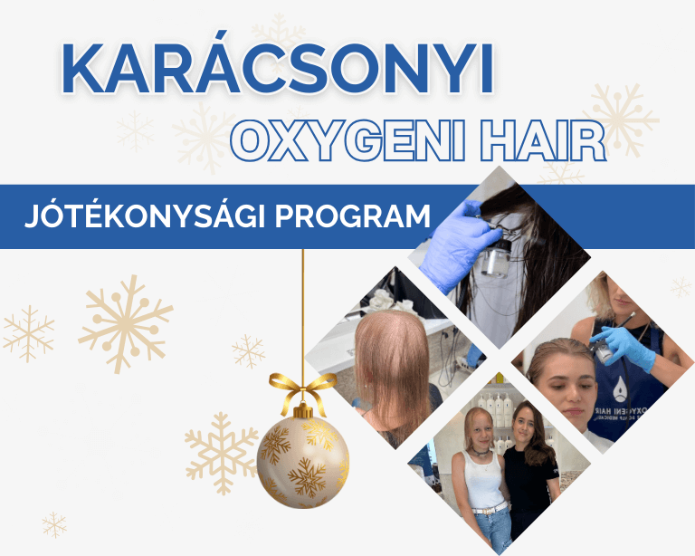 Karácsonyi jótékonysági program Oxygeni Hair