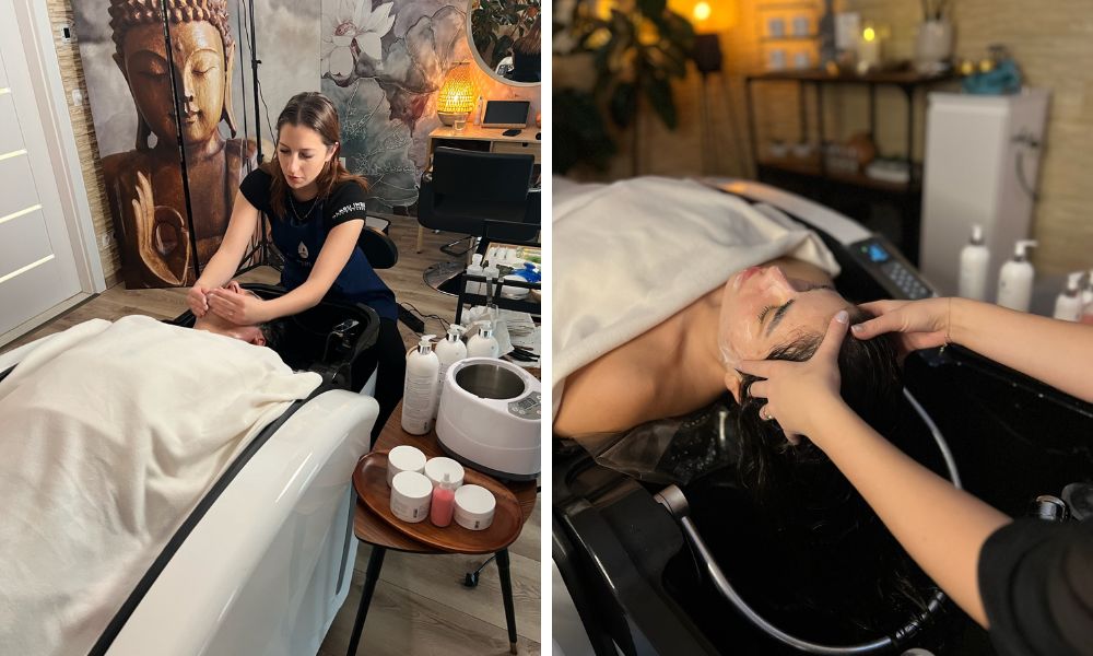 Migrén ellen head spa